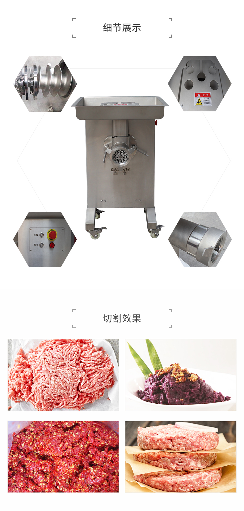 三網雙刀絞肉機